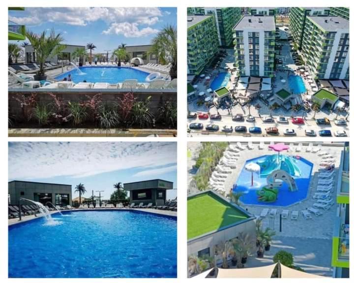 Năvodari Alezzi Resort Luxury Apartament Prima Linie La Mare מראה חיצוני תמונה